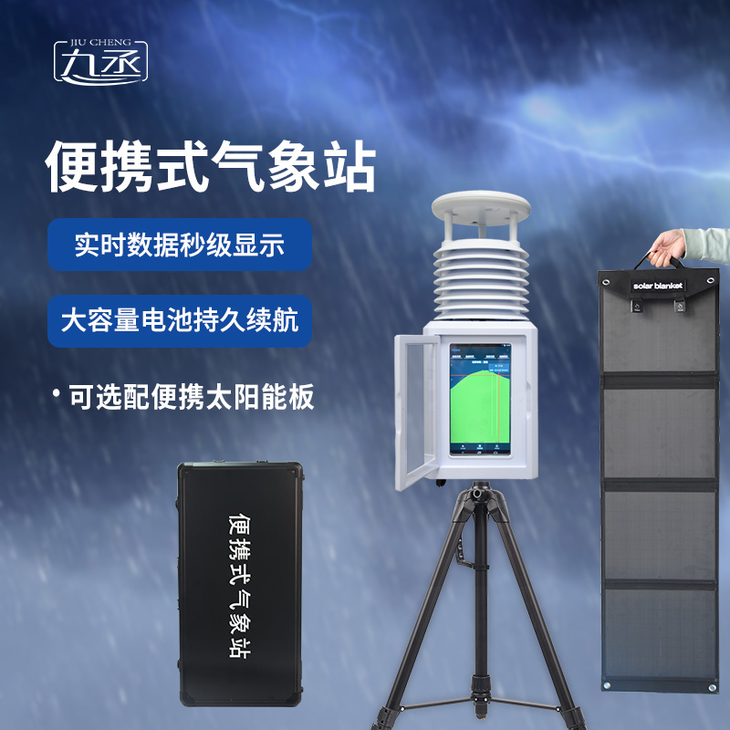 十要素屏幕款便攜式氣象站——便攜設(shè)計(jì)，輕松出行