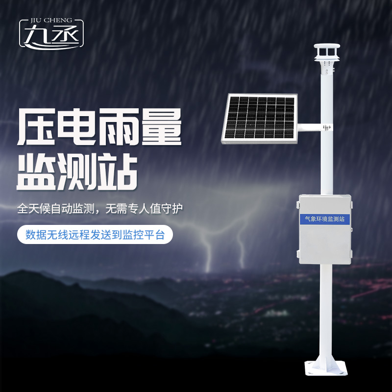 壓電雨量監測系統介紹